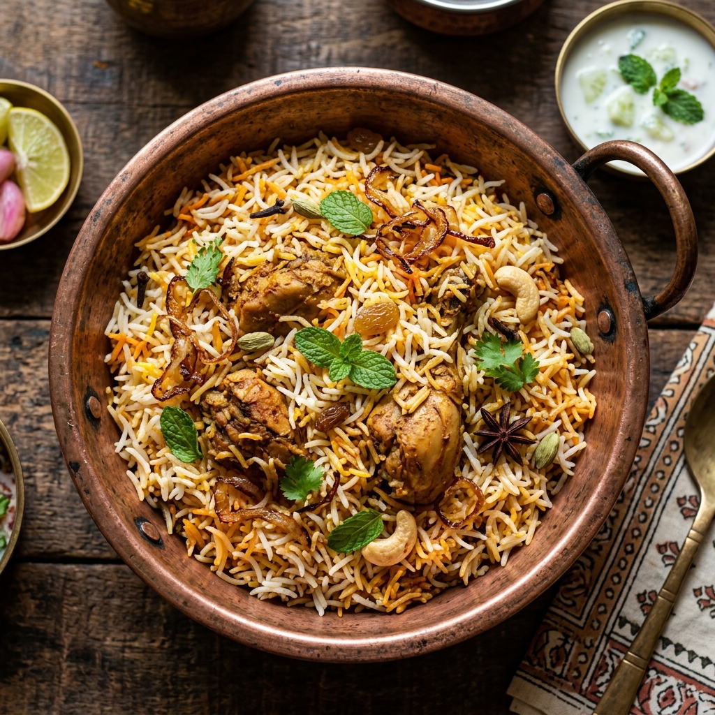 Biryani- Spezialitäten